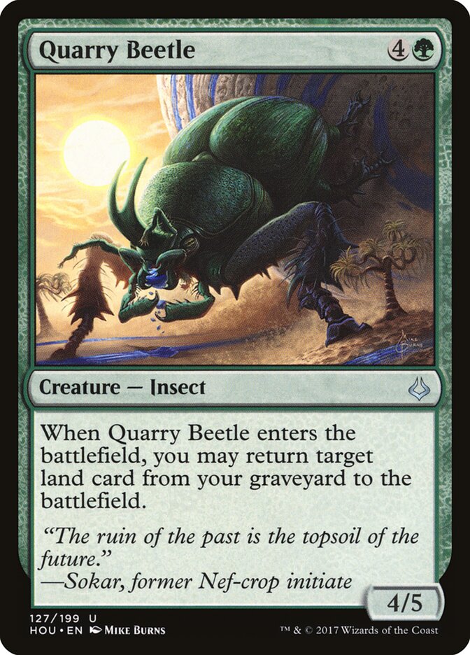 Quarry Beetle, Hour of Devastation · 127/199