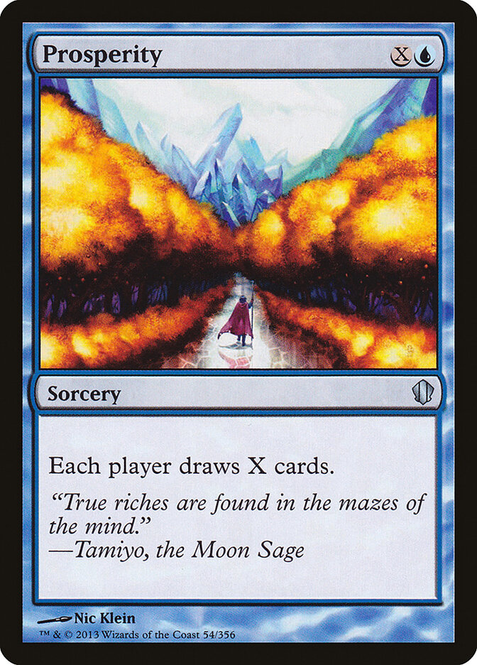 Prosperity, Commander 2013 · 54/356