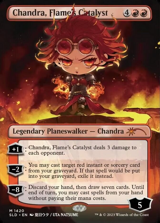 Chandra, Flame's Catalyst, Secret Lair Drop · 1420-star