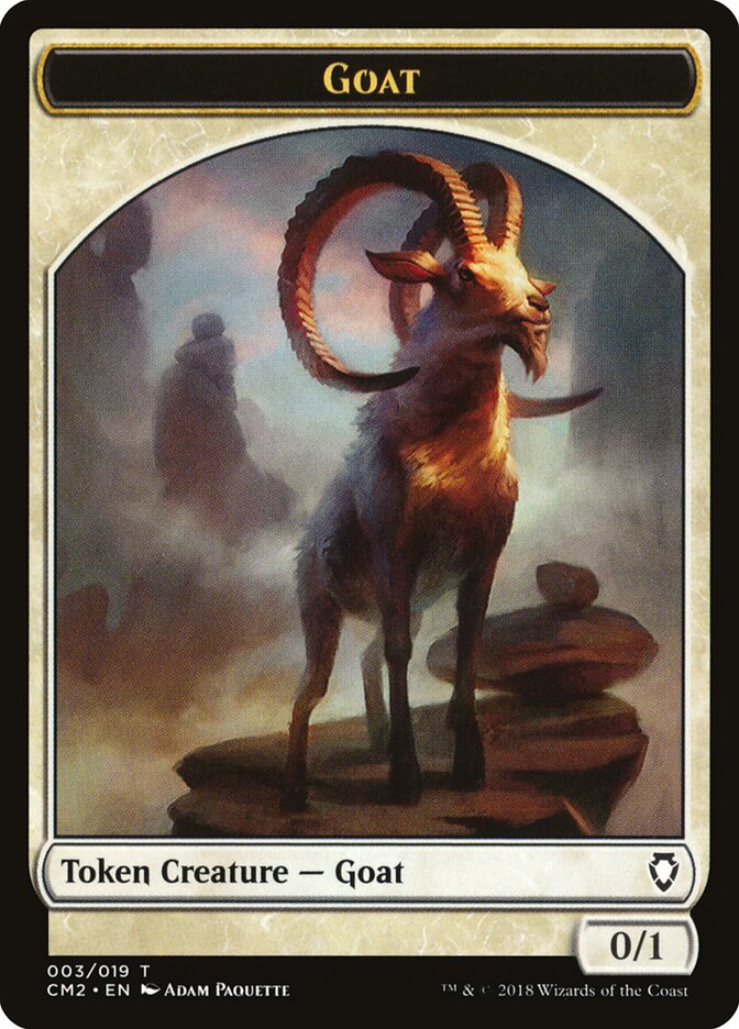 Goat, Commander Anthology Volume II Tokens · 003