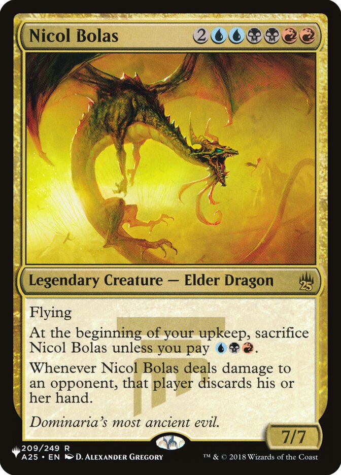 Nicol Bolas, The List · a25-209
