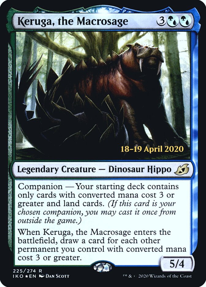 Keruga, the Macrosage, Ikoria: Lair of Behemoths Promos · 225/274