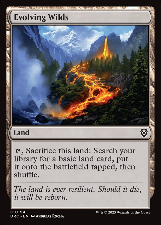 Evolving Wilds, Aetherdrift Commander · 0154