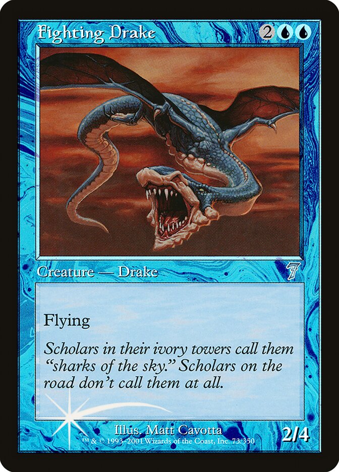 Fighting Drake, Seventh Edition · 73-star