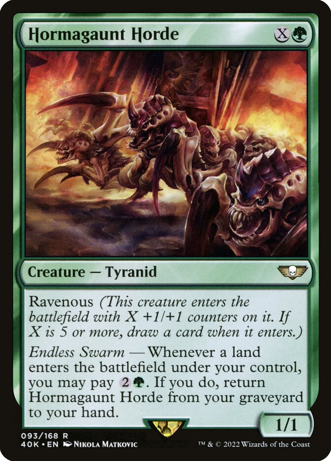 Hormagaunt Horde, Warhammer 40,000 Commander · 093/617