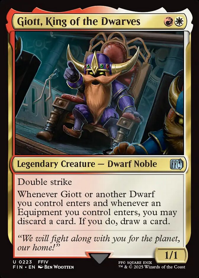 Giott, King of the Dwarves, Final Fantasy · 0223