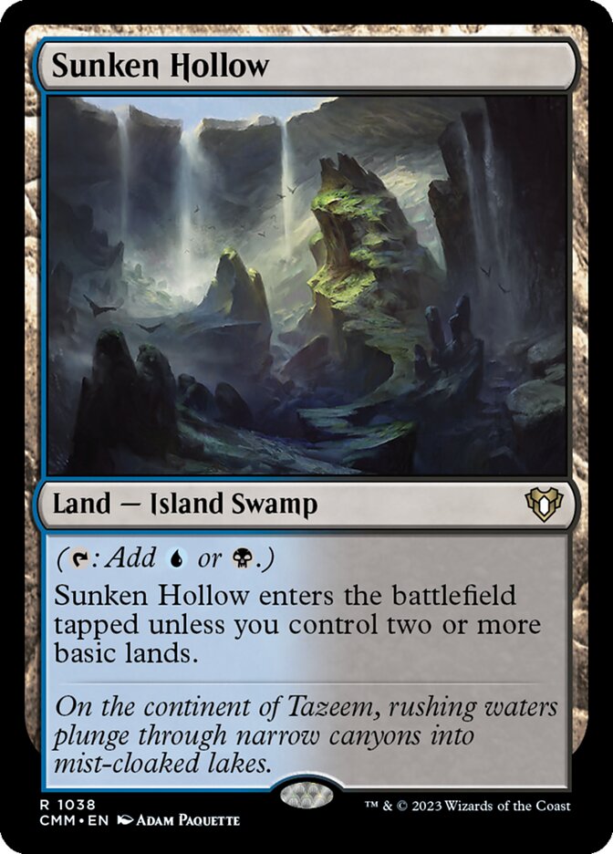 Sunken Hollow, Commander Masters · 1038