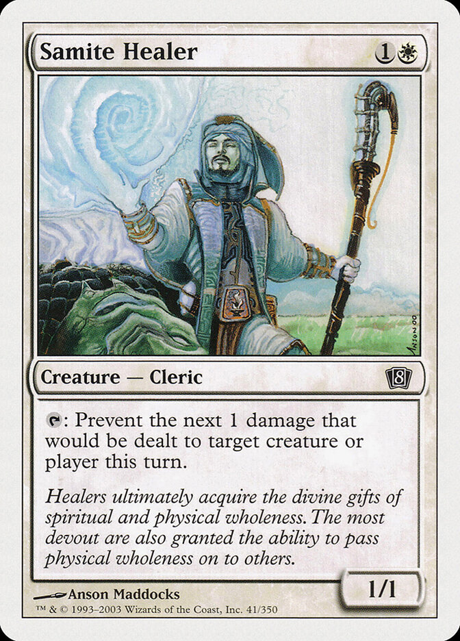 Samite Healer, Eighth Edition · 41/350