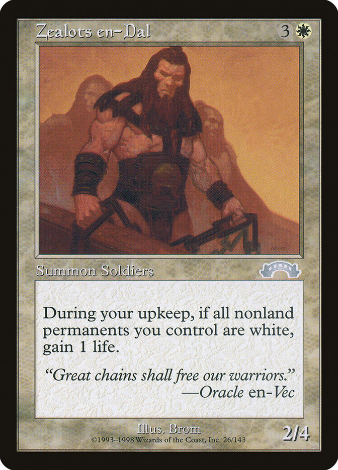 Zealots en-Dal, Exodus · 26/143