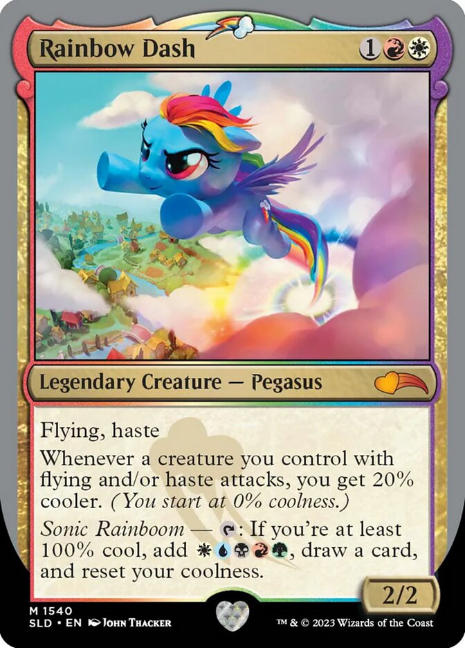 Rainbow Dash, Secret Lair Drop · 1540