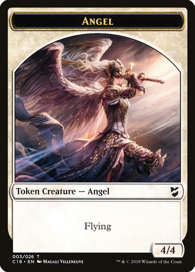 Angel, Commander 2018 Tokens · 003