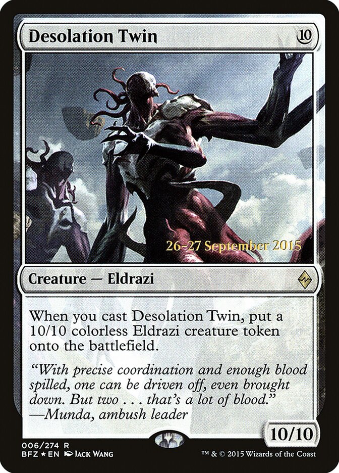 Desolation Twin, Battle for Zendikar Promos · 006/274