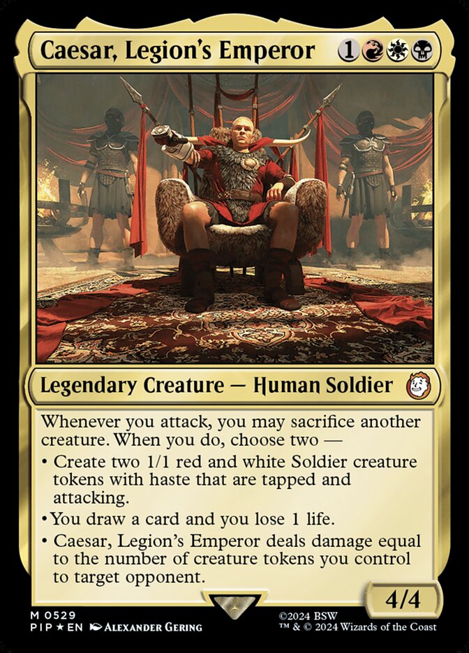 Caesar, Legion's Emperor, Fallout · 0529