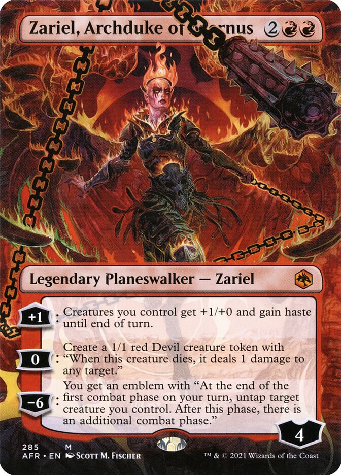 Zariel, Archduke of Avernus, Adventures in the Forgotten Realms · 285