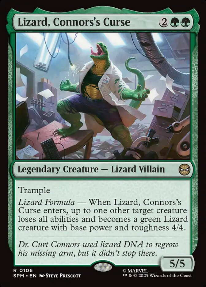 Lizard, Connors's Curse, Marvel's Spider-Man · 0106