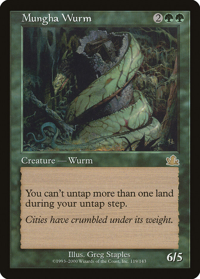 Mungha Wurm, Prophecy · 119/143