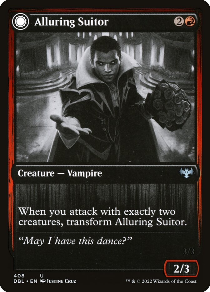 Alluring Suitor // Deadly Dancer, Innistrad: Double Feature · 408/534