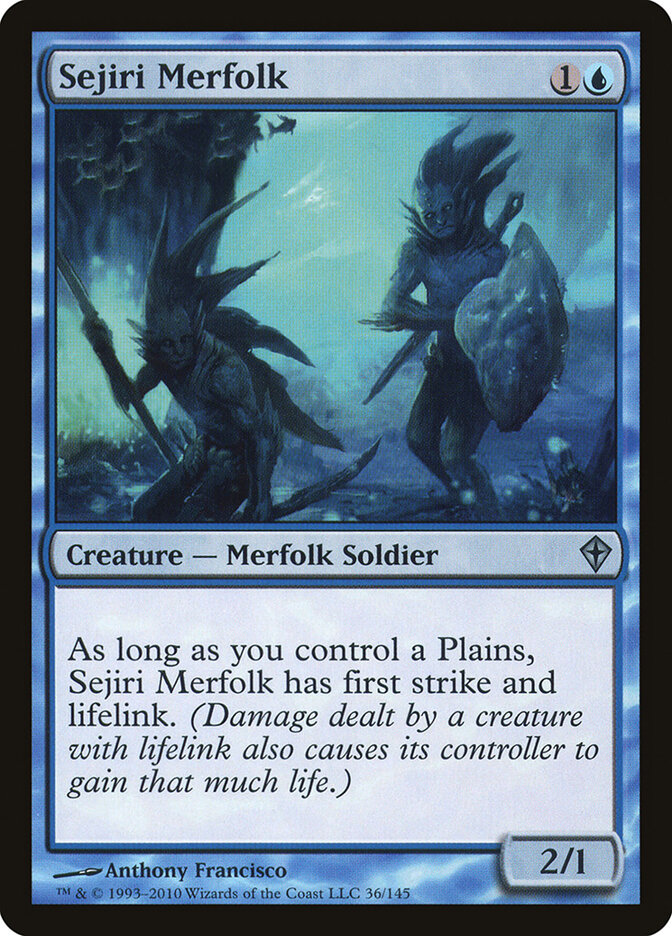 Sejiri Merfolk, Worldwake · 36/145
