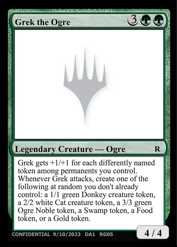 Grek the Ogre, Unknown Event · rg05a
