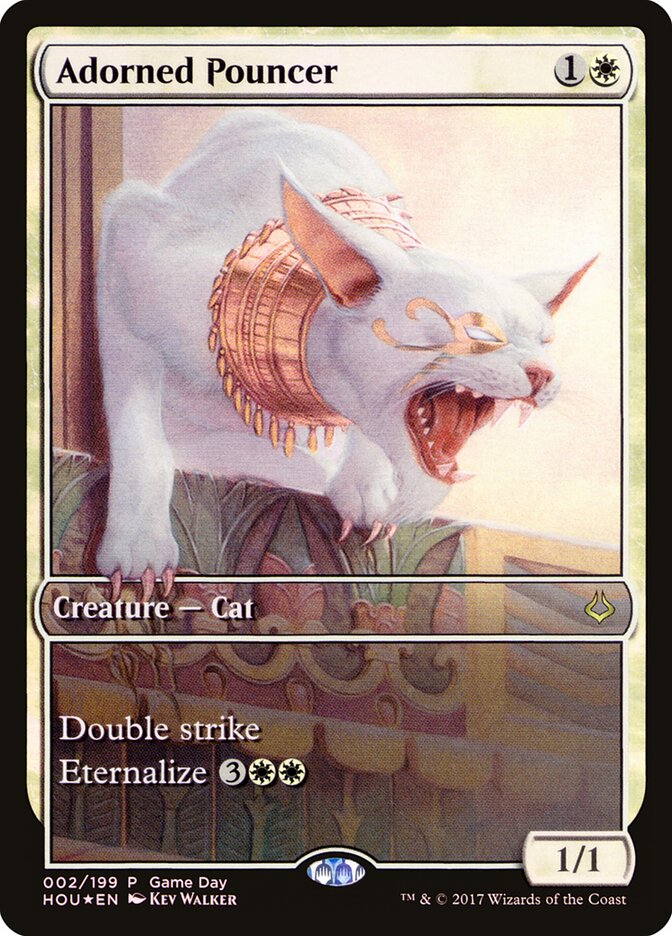 Adorned Pouncer, Hour of Devastation Promos · 002/199