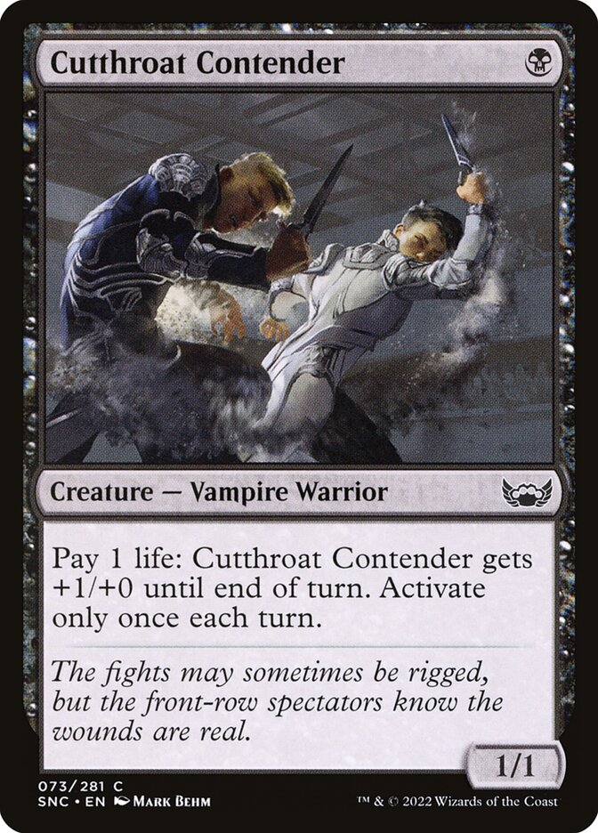 Cutthroat Contender, Streets of New Capenna · 073/281