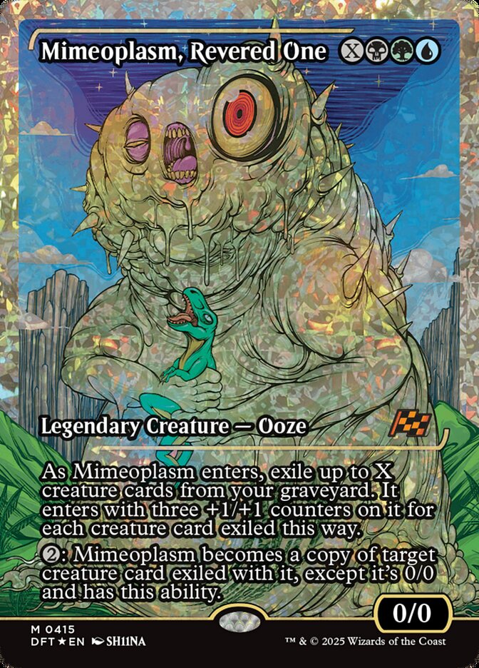 Mimeoplasm, Revered One, Aetherdrift · 0415