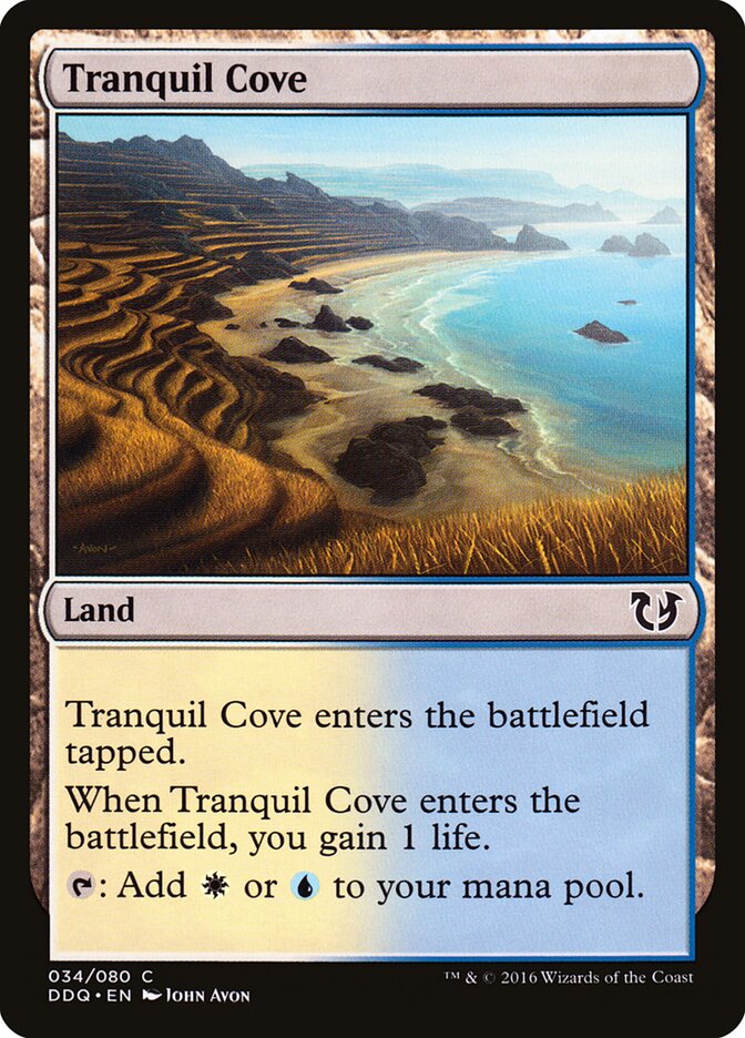 Tranquil Cove, Duel Decks: Blessed vs. Cursed · 034/080