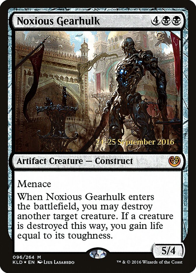 Noxious Gearhulk, Kaladesh Promos · 096/264