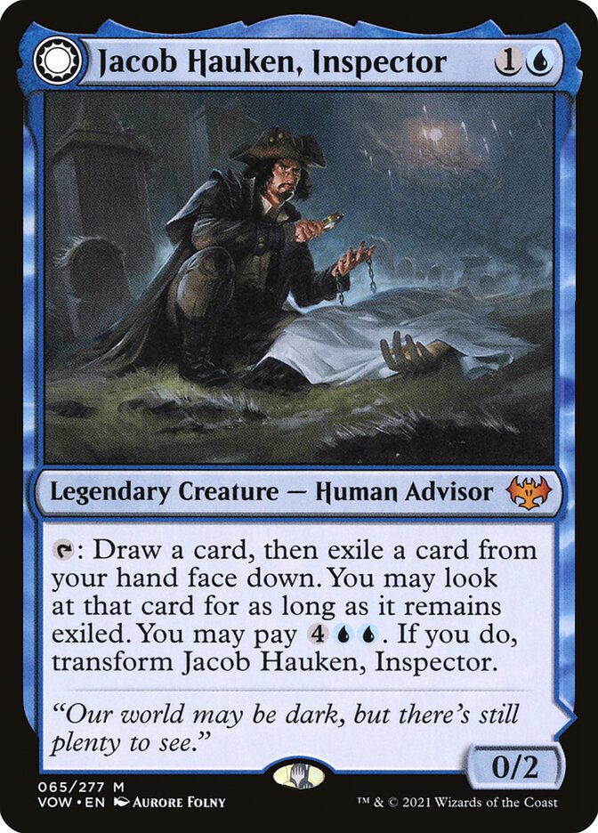 Jacob Hauken, Inspector // Hauken's Insight, Innistrad: Crimson Vow · 065/277