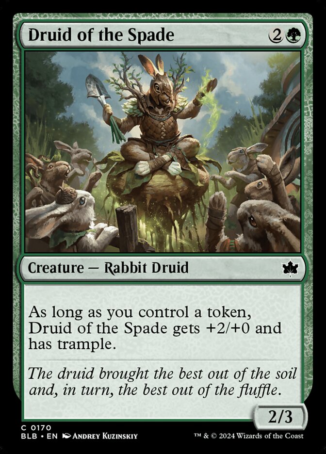 Druid of the Spade, Bloomburrow · 0170