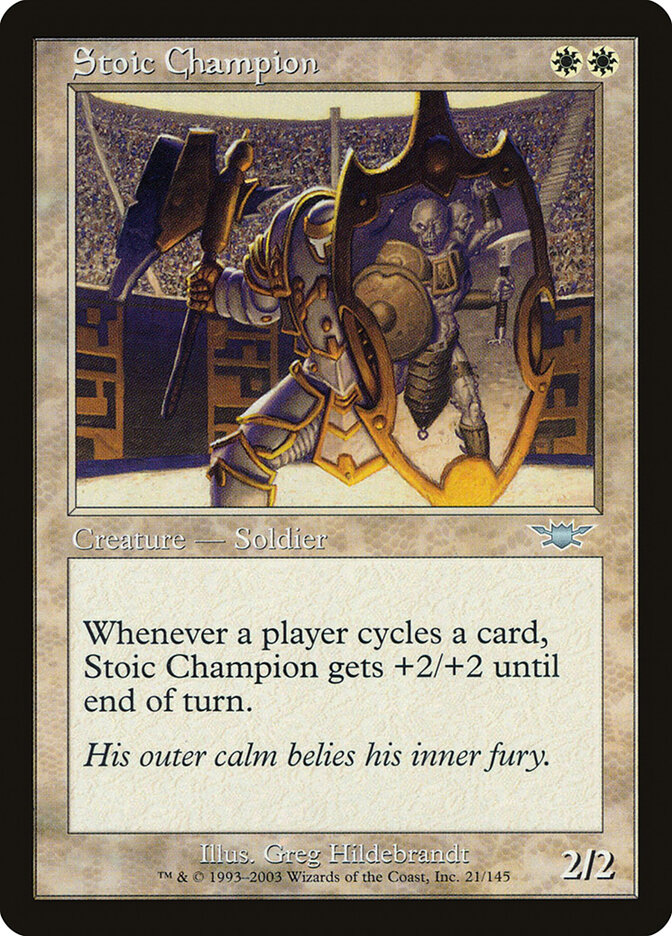 Stoic Champion, Legions · 21/145