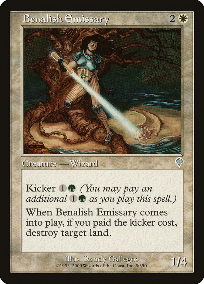 Benalish Emissary, Invasion · 5/350