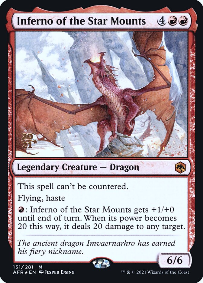 Inferno of the Star Mounts, Adventures in the Forgotten Realms Promos · 151/281