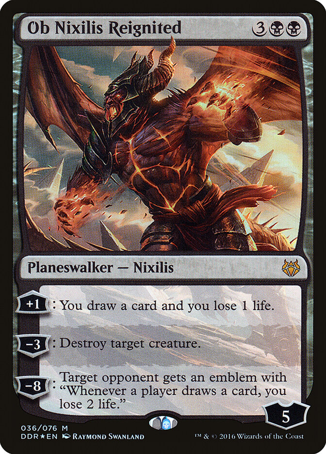 Ob Nixilis Reignited, Duel Decks: Nissa vs. Ob Nixilis · 036/076