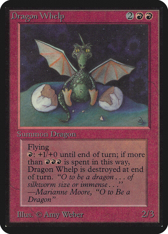 Dragon Whelp, Limited Edition Alpha · 141