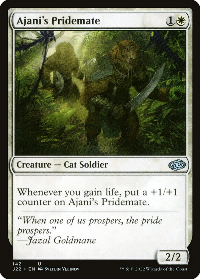 Ajani's Pridemate, Jumpstart 2022 · 142