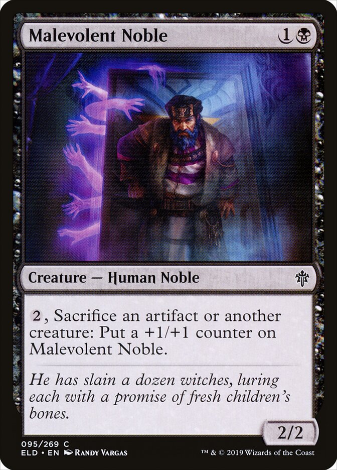 Malevolent Noble, Throne of Eldraine · 095/269