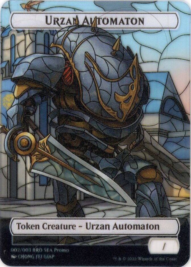 Urzan Automaton, The Brothers' War Southeast Asia Tokens · 002
