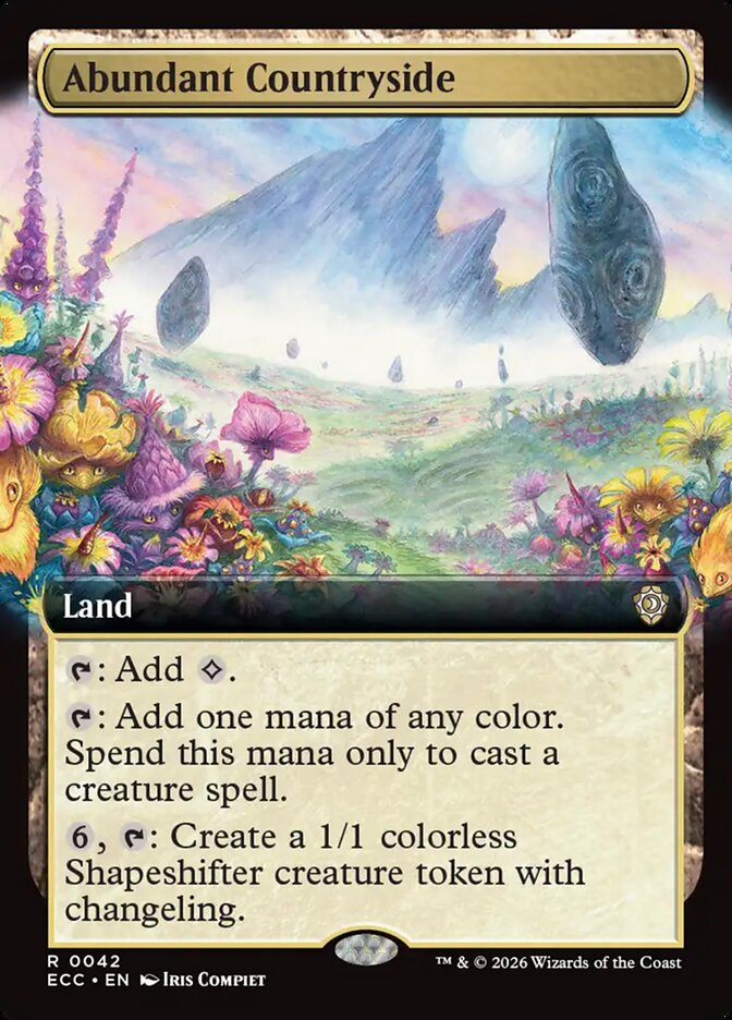 Abundant Countryside, Lorwyn Eclipsed Commander · 0042