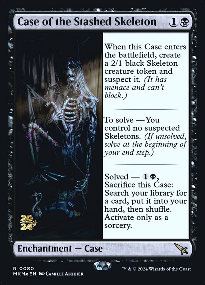Case of the Stashed Skeleton, Murders at Karlov Manor Promos · 0080