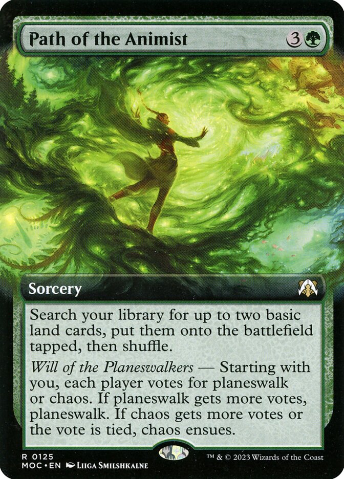 Path of the Animist, March of the Machine Commander · 0125