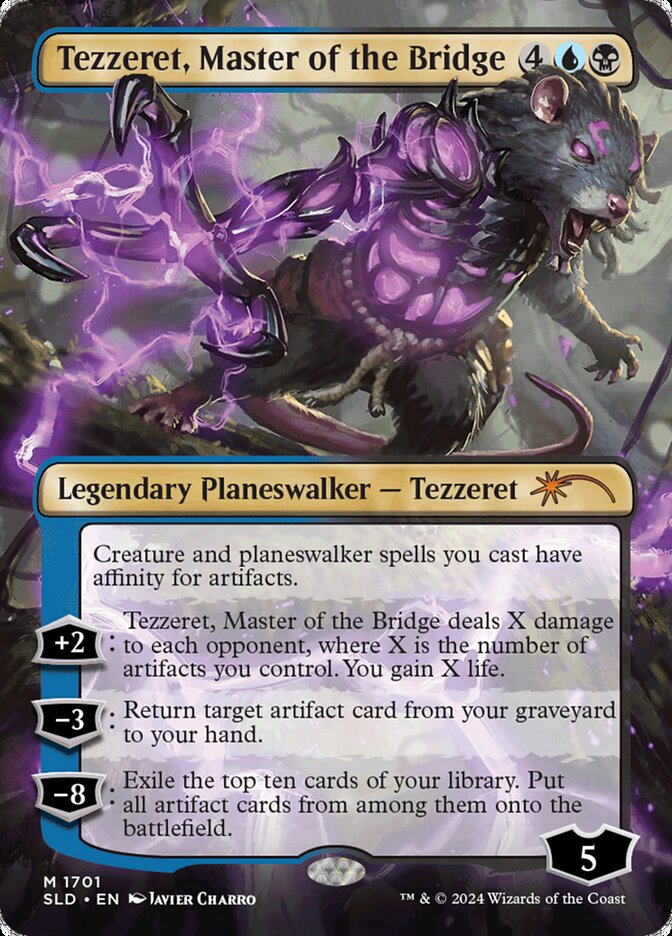 Tezzeret, Master of the Bridge, Secret Lair Drop · 1701