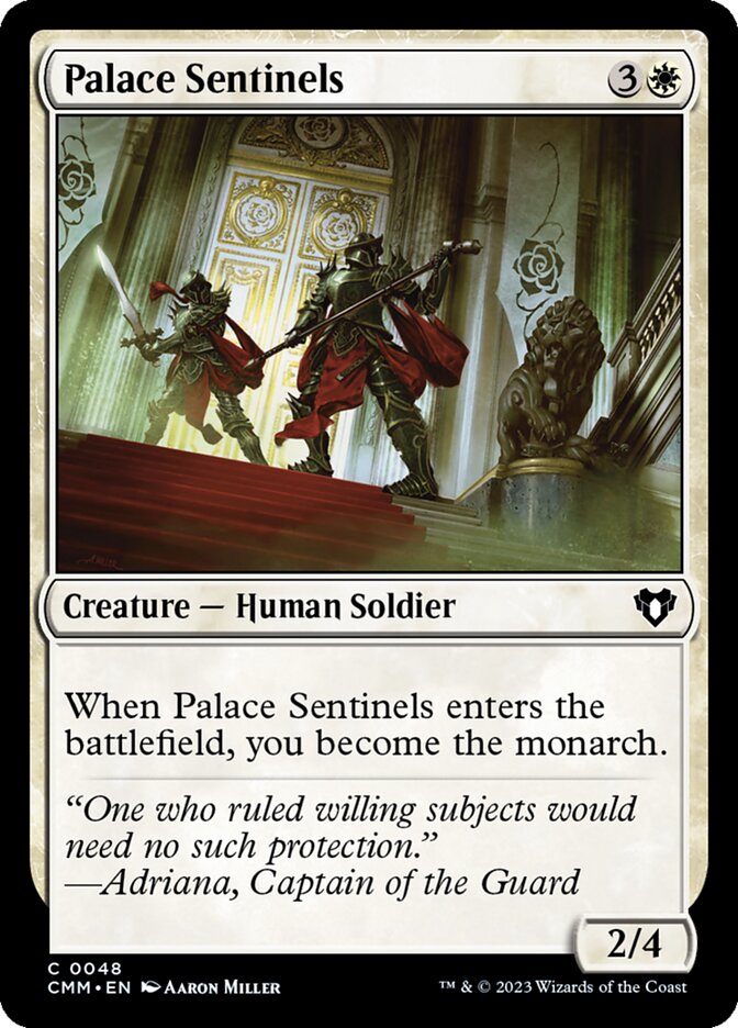 Palace Sentinels, Commander Masters · 0048