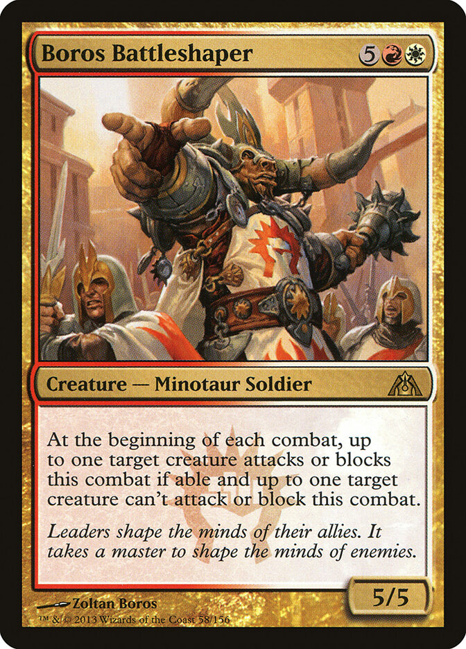 Boros Battleshaper, Dragon's Maze · 58/156
