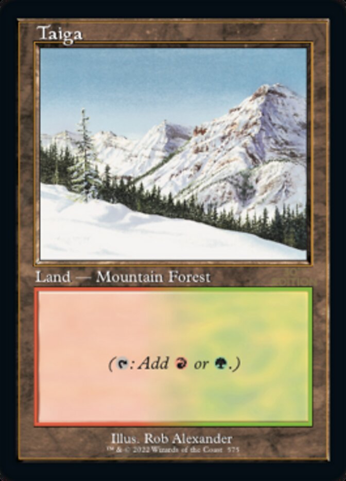 Taiga, 30th Anniversary Edition · 575/594