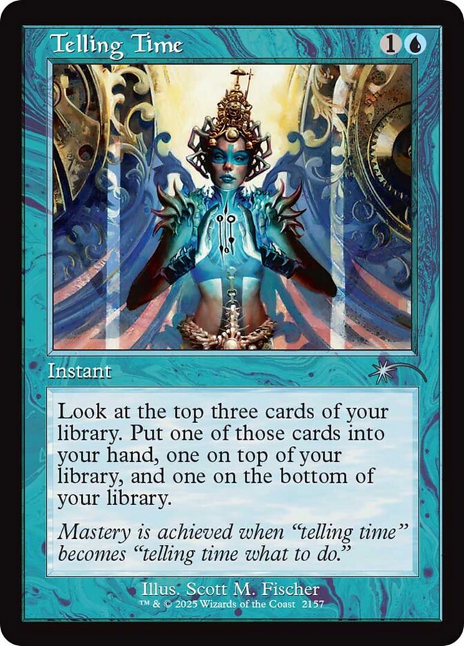 Telling Time, Secret Lair Drop · 2157