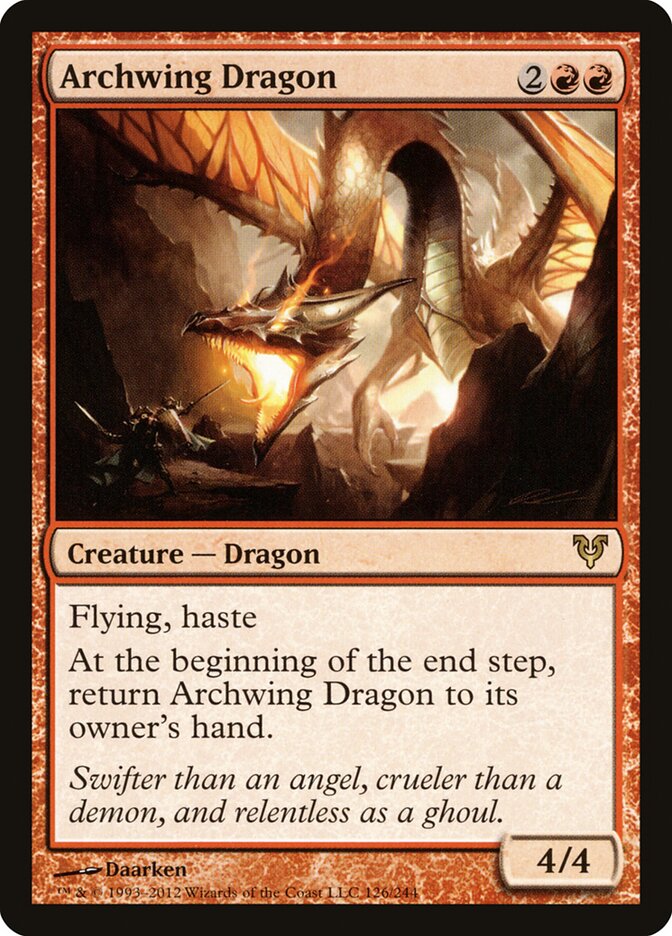 Archwing Dragon, Avacyn Restored · 126/244