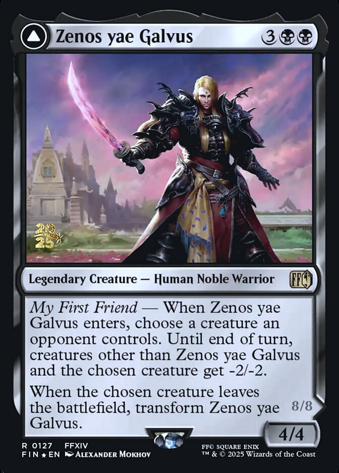 Zenos yae Galvus // Shinryu, Transcendent Rival, Final Fantasy Promos · 0127
