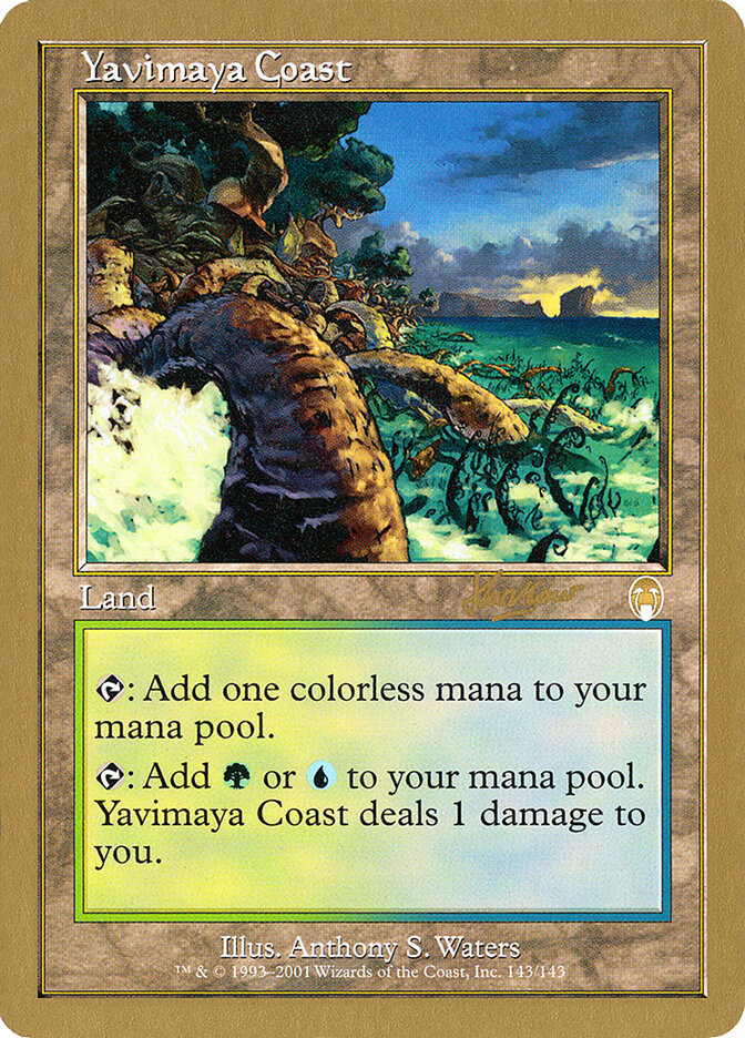 Yavimaya Coast, World Championship Decks 2002 · shh143