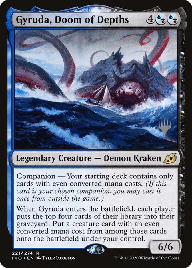 Gyruda, Doom of Depths, Ikoria: Lair of Behemoths Promos · 221/274